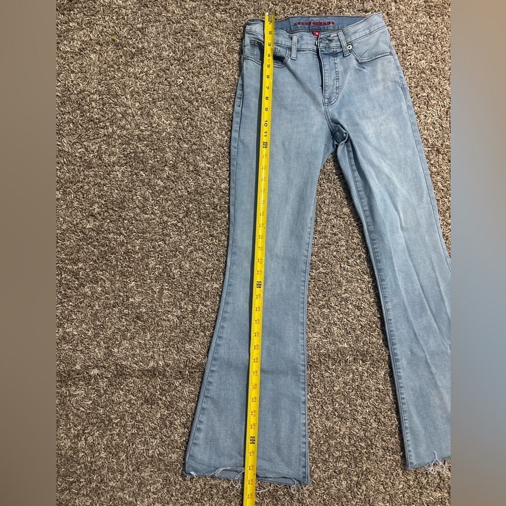 Lucky Brand Sky Blue Flare Jeans - Picture 7 of 10